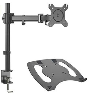 lot 30818 image: GIBBON MOUNTS SINGLE MONITOR DESK MOUNT FIT FULL 75X75 100X100