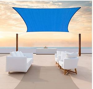 lot 30825 image: SUN SHADE SAIL 12X12 BLUE 3