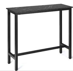 lot 30831 image: MR IRONSTONE 47.2 BAR TABLE FOR PUB HEIGHT (BLACK)