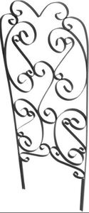 lot 30833 image: GARDEN TRELLIS BLACK 2PK