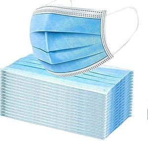 lot 46796 image: DISPOSABLE PROTECTIVE MASK 50PK