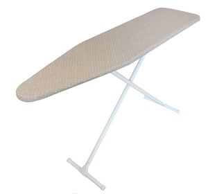 lot 46861 image: Homz T-Leg Ironing Board, Geometric Gray