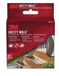 lot 46748 image: 3M, MMM7635NA, Safety Walk Outdoor Tread, 1 Each, Black