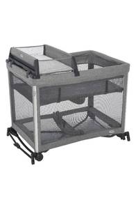 lot 9168 image: Infant Halo Dreamnest Plus Open Air 3-In-1 Sleep System, Grey
