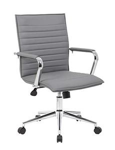 lot 9222 image: Boss Office Products Hospitality Chair, Grey