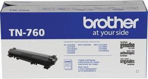 lot 9235 image: Brother - TN760 XL High-Yield Black Toner Cartridge - Black