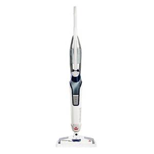 lot 9245 image: BISSELL - PowerFresh Deluxe Corded Steam Mop - Brite WhiteSaphire Waltz