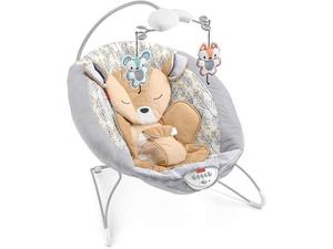 lot 9258 image: Fisher-Price Bouncer Fawn Meadows Deluxe