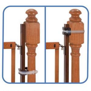 lot 9283 image: Summer Infant Banister to Banister Universal Gate Mounting Kit