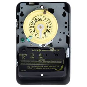 lot 9284 image: Intermatic T101 40 Amp Type 1 Indoor Steel Mechanical Timer