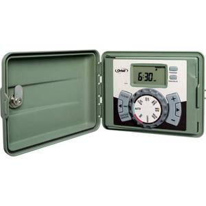 lot 9312 image: Orbit 57894 4-Station Green IndoorOutdoor Easy-Set Logic Sprinkler Timer