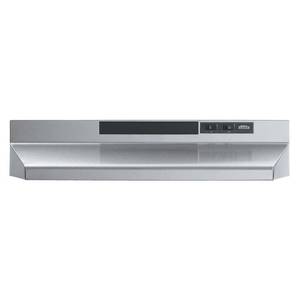 lot 9330 image: Broan 30 Under Cabinet Convertible Range Hood, Stainless, F403004