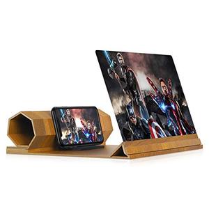 lot 47196 image: 12 Screen Magnifier for Smartphone Mobile Phone 3D Magnifier Projector Screen for Movies, Videos, and Gaming Foldable Phone Stand with Screen Amplifier Compatible with All Smartphones