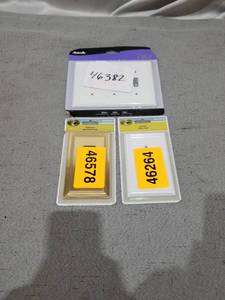 lot 47220 image: LOT OF 3 ELECTRICAL COVERS FOR LIGHT FIXTURES