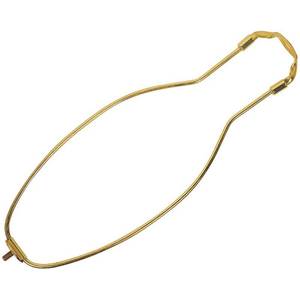 lot 47232 image: Commercial Electric 9 in. Polished Brass Detachable Harp