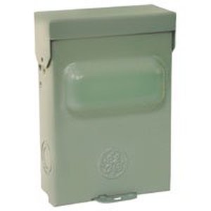 lot 47246 image: GE Industrial Solutions TFN60RCP Non-Fused Disconnect Switch, 240 V, 60 A, 2-Pole, 3R