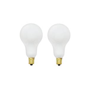 lot 49806 image: Sylvania 60-Watt Double Life A15 Incandescent Light Bulb (2-Pack)