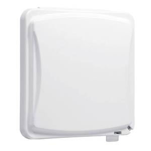 lot 49810 image: TAYMAC MM1410W Low Profile Weatherproof Cover,White