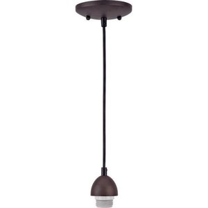 lot 49933 image: Westinghouse 7028500 1 Light Oil Rubbed Bronze Pendant Light Kit