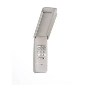 lot 49940 image: Chamberlain 940EV-P2 White Garage Door Wireless Keypad
