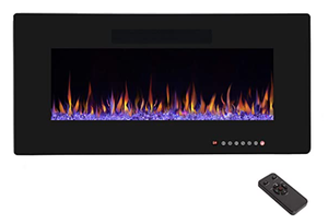 lot 9172 image: ELECTRIC FIREPLACE MODEL RFH-4201LC BLACK