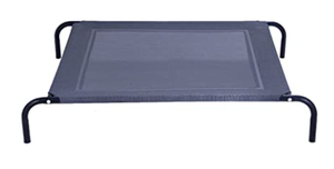 lot 9177 image: Dog Bed Elevated Outdoor Raised Pet Cot Indoor Durable Frame Steel Home Large.
