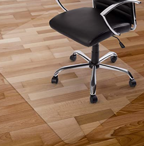 lot 9185 image: Clear Chair Mat Uknown Size