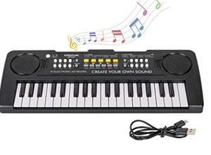 lot 9191 image: Multifunctional Musical Electronic Keyboard