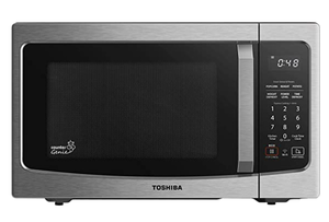 lot 9214 image: Toshiba Ml-em34p(ss) Smart Countertop Microwave Oven Works With Alexa, Humidity