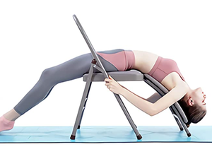 lot 9264 image: CIGOCIVI YOGA AUXILIARY CHAIR, HANDSTAND TRAINING TOOL103cmx50cmx11cm