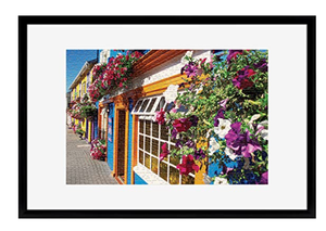 lot 9308 image: Mcs 22x32 Inch Puzzle Frame For Puzzles 20x30 Inch & Smaller, Black