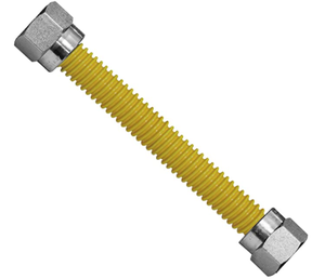 lot 47251 image: Highcraft Guhdzd3824 22 Flexible Epoxy Coated Gas Line Connector With 12