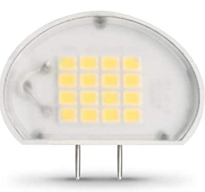 lot 47272 image: Feit Electric G8 Led Bulb 50w4.5w 120v Dimmable 3000k Warm Under Cabinet Puck