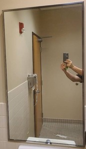 lot 21057 image: large mirror 24 x 42