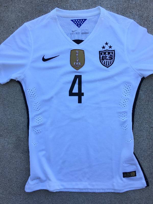lot 200 image: Becky Sauerbrunn USWNT Jersey (signed) FIFA Womens World Cup and Olympic Gold Medalist