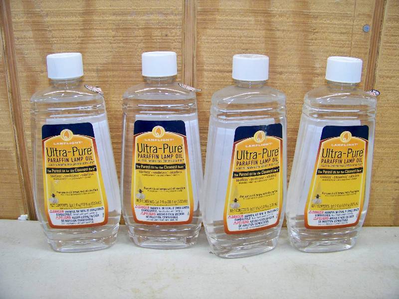 4 Bottles Lamplight UltraPure Paraffin Lamp Oil Belton All Star Bulk