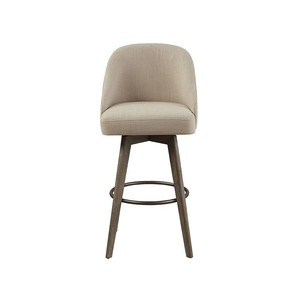 lot 339 image: Madison Park - Walsh Uphoistered Swivel Bar Stool - Retail$255.99