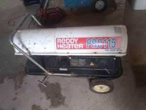 lot 119 image: 115k BTU Reddy Heater