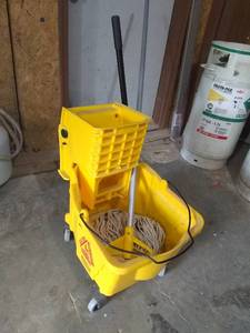 lot 145 image: Commercial Mop and Bucket Ringer