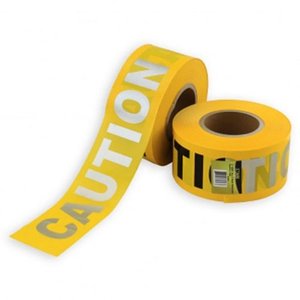 lot 220 image: Rolls 3 x 1000 Reflective Caution Tape Barcade Safety Day Night Barrier