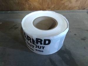 lot 221 image: Danger Lead Hazard Tape Roll