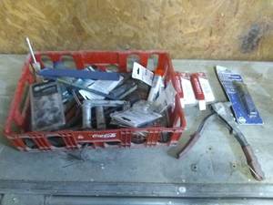 lot 229 image: Box of assorted Goods and Tools