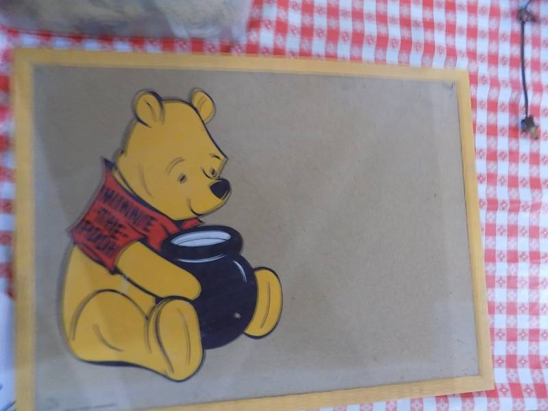lot 5046 image: Winnie the Pooh Cork Board