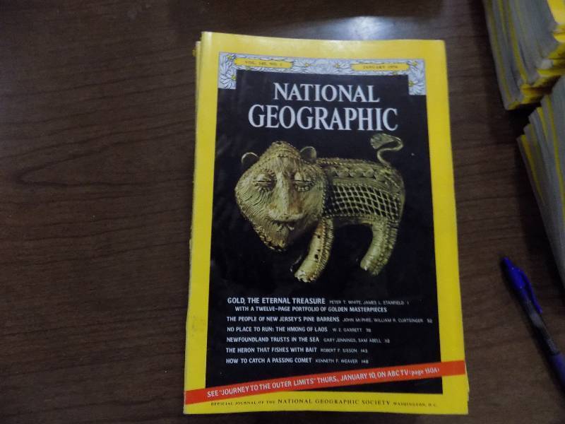 lot 5199 image: National Geographic - 1974 Complete