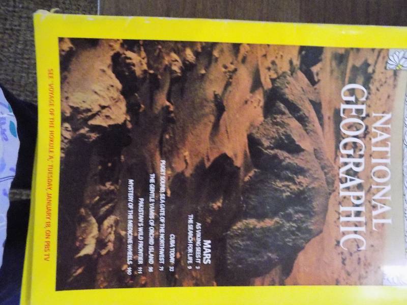 lot 5203 image: National Geographic - 1977 Complete Year