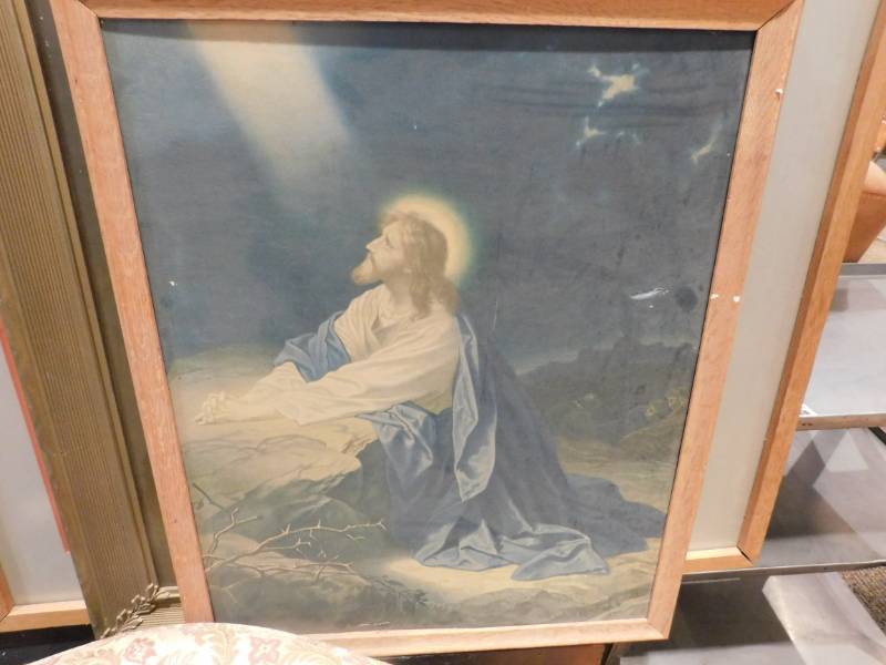 lot 5363 image: Jesus in Garden of Gethsemane