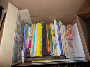 lot 5297 image: Large Box Of Kids Books