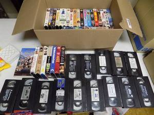 lot 5453 image: VHS Tapes (50 ea)