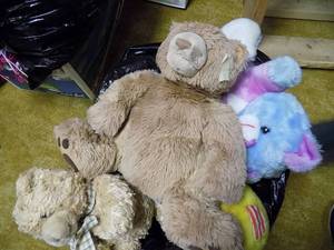 lot 5497 image: Box of Stuffies - Most Christmas Themed
