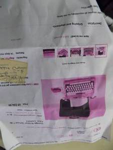 lot 5501 image: Vintage Typewriter in Case